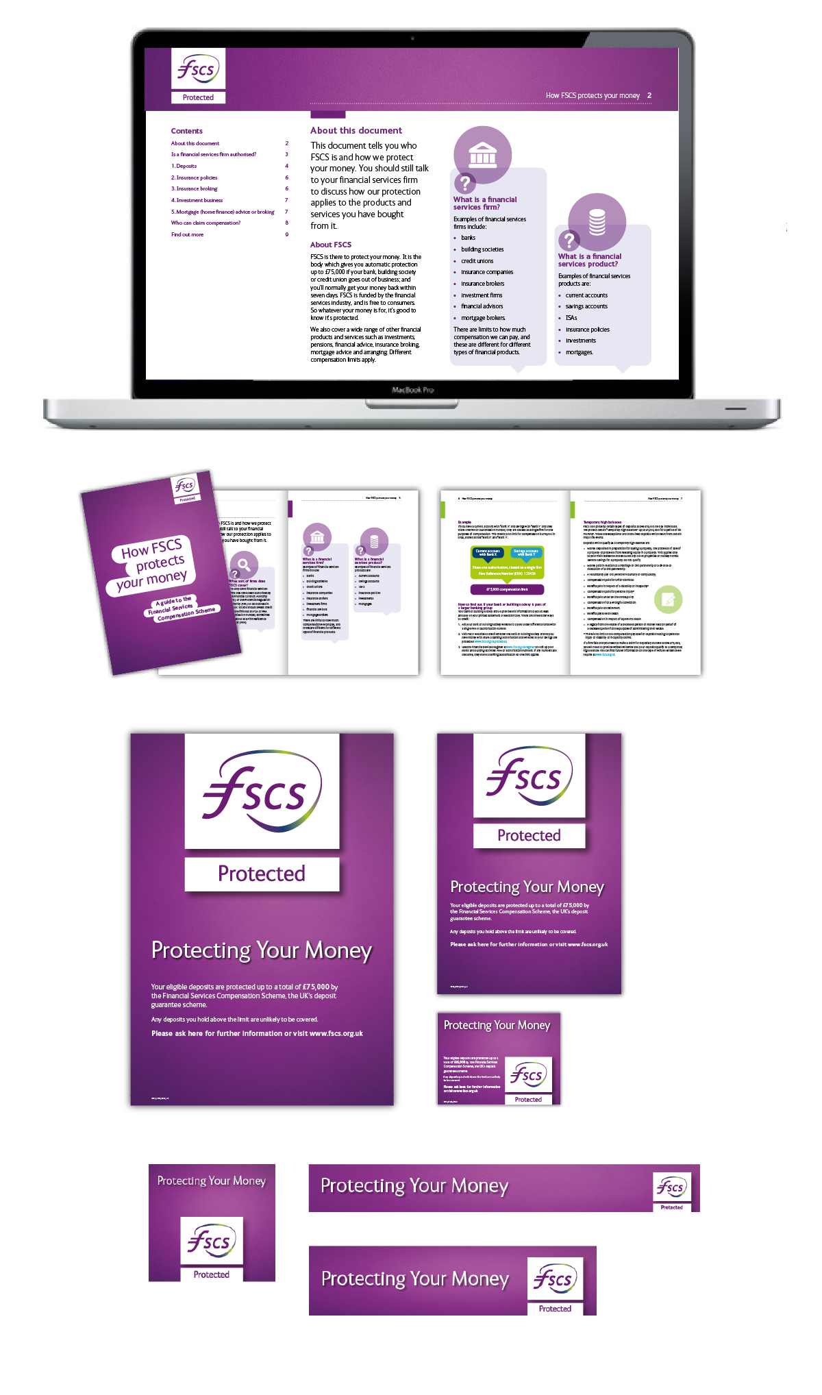 FSCS Protected awareness campaign materials